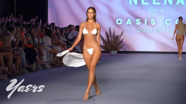 Oh Polly Neena Swimwear SS2020 Fashion Show Miami Swim Week 2021 Full Show 4K-神兽街拍