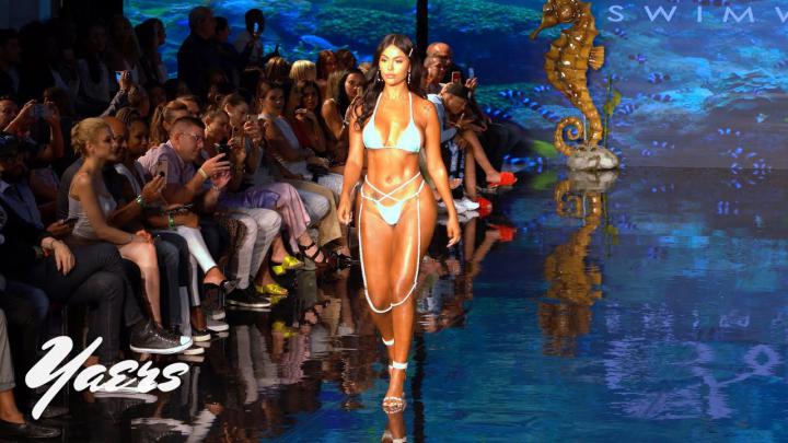 OMG Swimwear Fashion Show Miami Swim Week 2021 Art Hearts Fashion Full Show 4K-神兽街拍