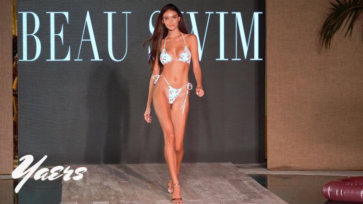 Beau Swimwear Fashion Show Miami Swim Week 2021 Paraiso Miami Beach Full Show 4K-神兽街拍