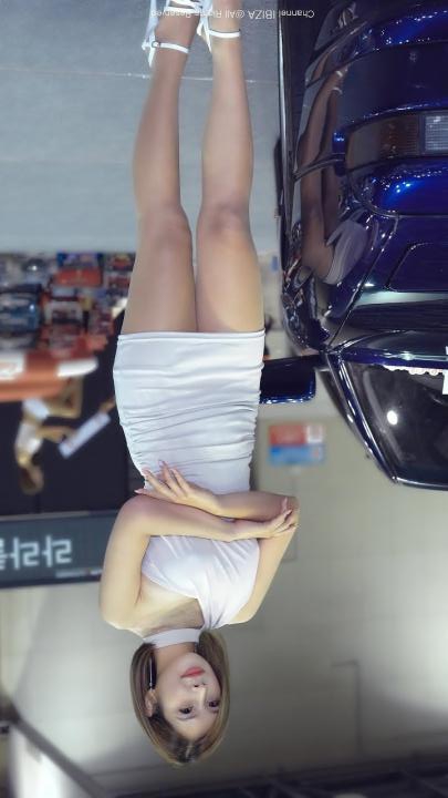 4K 주나일 레이싱모델 Model JU NAIL 2019Auto Salon Week @ 직캠 by IBIZA-神兽街拍