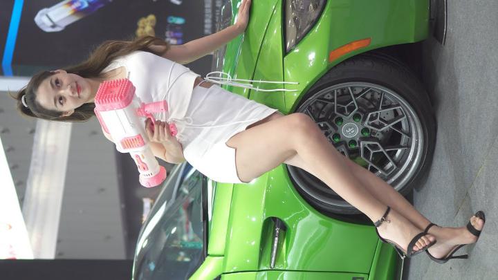 4K 2021佛山GTShow改裝車展 Auto Salon 레이싱모델 Racing Model 08-神兽街拍