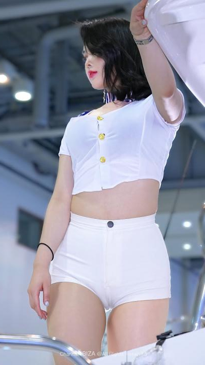 4K 모델(Model) 김정영 2021 부산국제보트 210424 @ 직캠 by IBIZA-神兽街拍