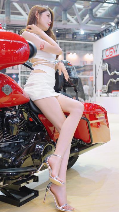 4K 2023蘇州GTSHOW改裝車展 Auto Salon 레이싱모델 Racing Model 62-神兽街拍