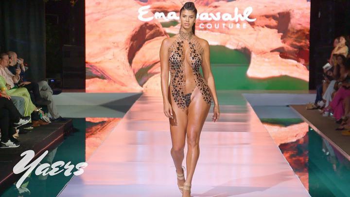 Ema Savahl Swimwear Fashion Show – Miami Swim Week 2023 – DCSW – Full Show 4K60fps-神兽街拍