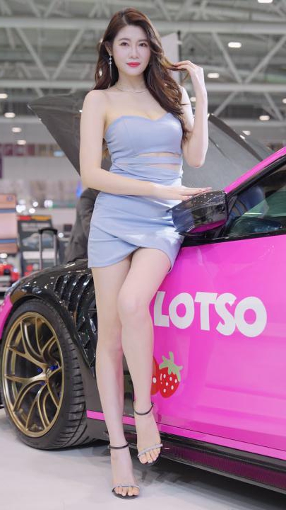 4K 2024深圳改裝車展 Auto Salon 레이싱모델 Racing Model LOOKBOOK 룩북 90-神兽街拍